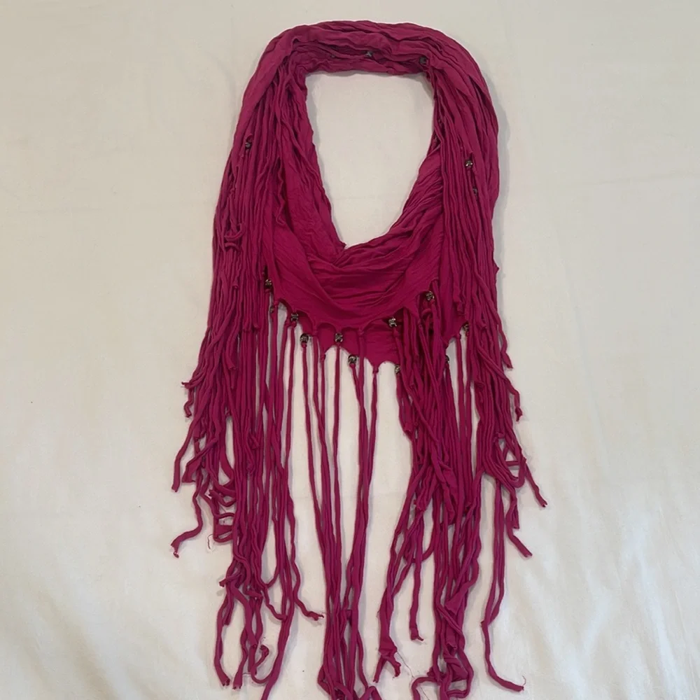 Steve Madden fringe scarf